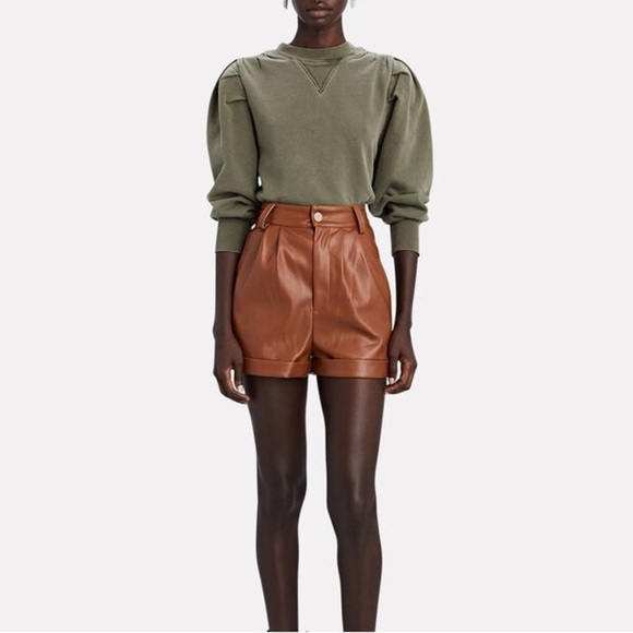 FRAME Shirred Puff Crewneck Sweatshirt - Picture 12 of 12